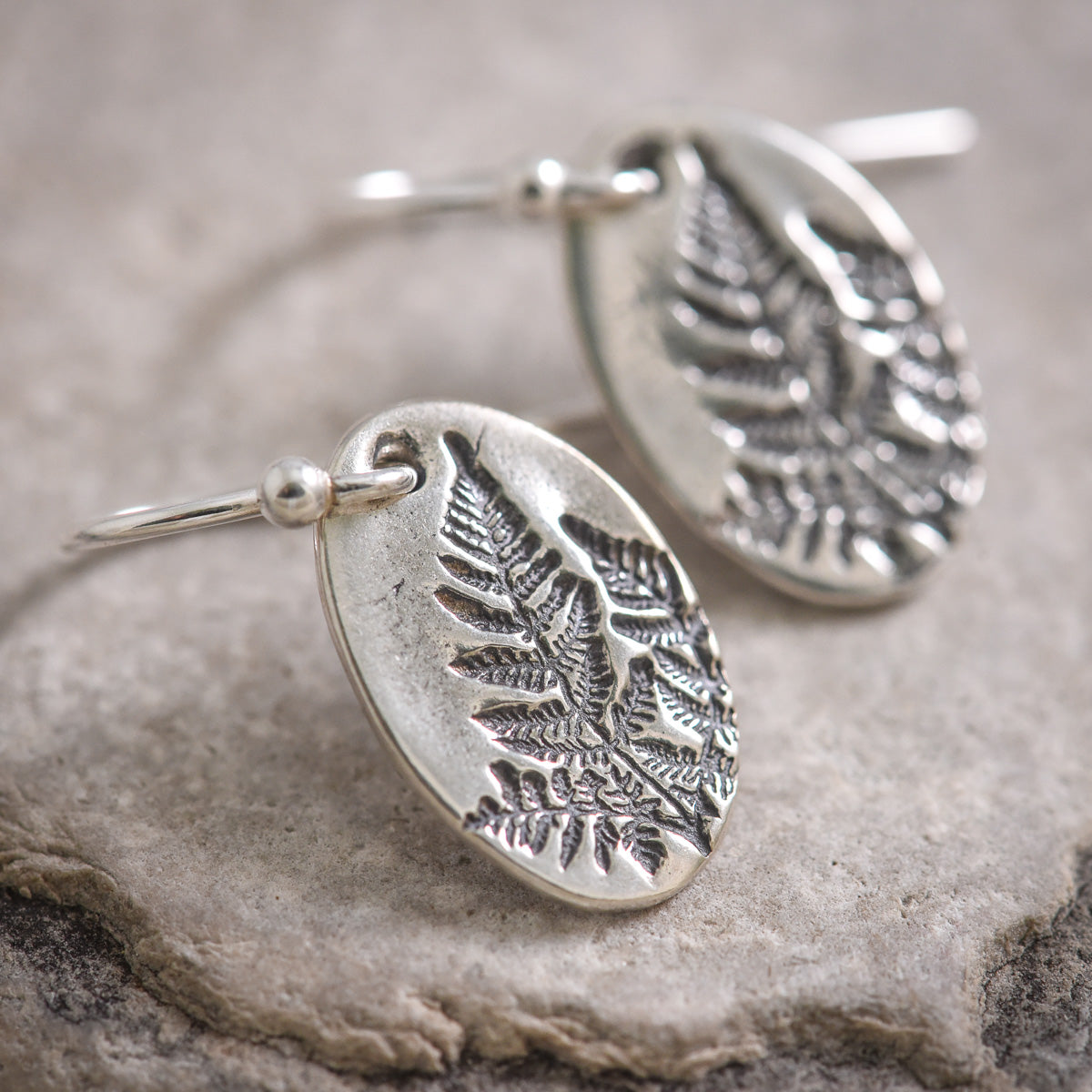 Mini Fern Earrings