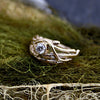 The Woodland Engagement Ring 14kt Yellow Gold