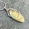 Cedar Medicine Natural Turquoise Pendant