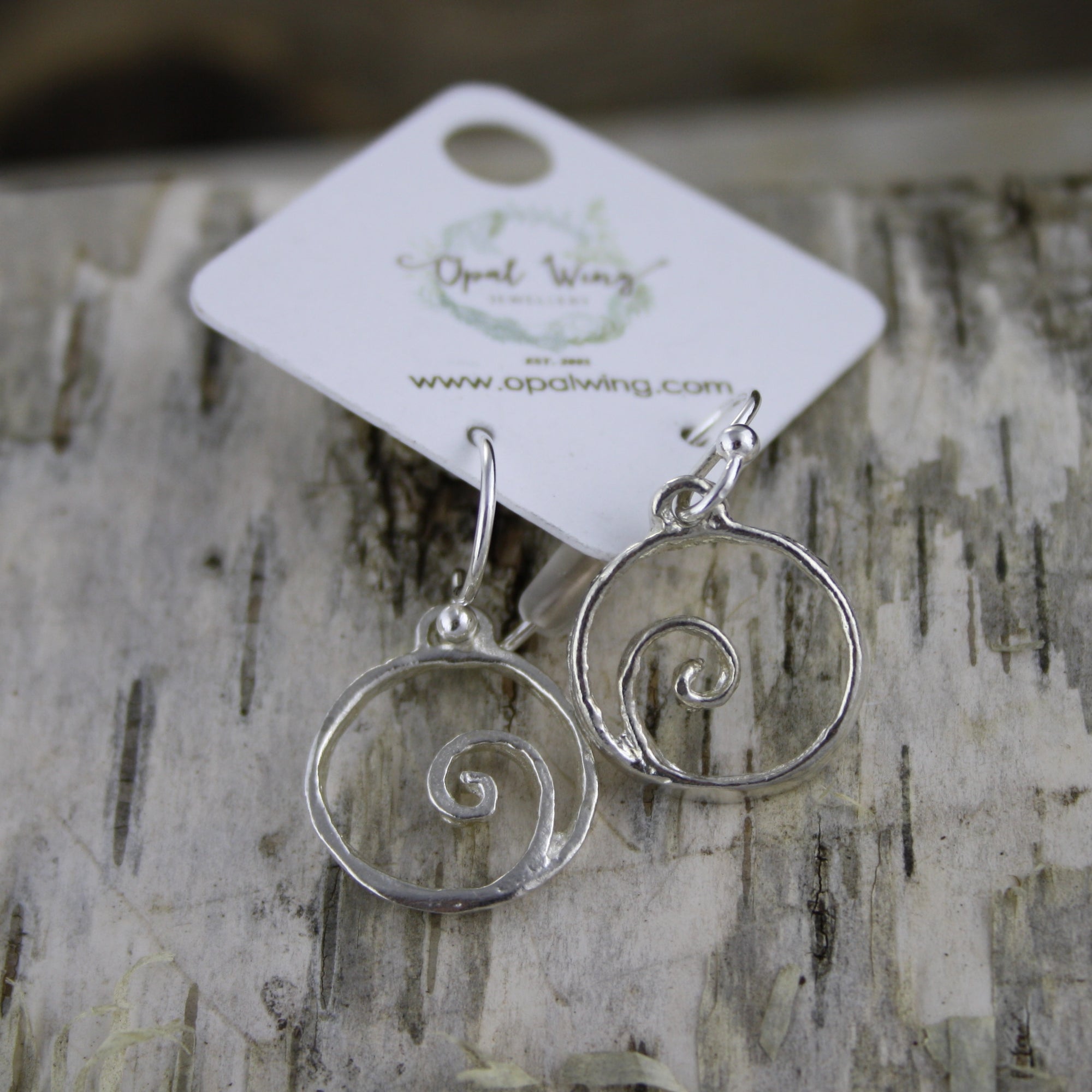 Sacred Spiral Earrings