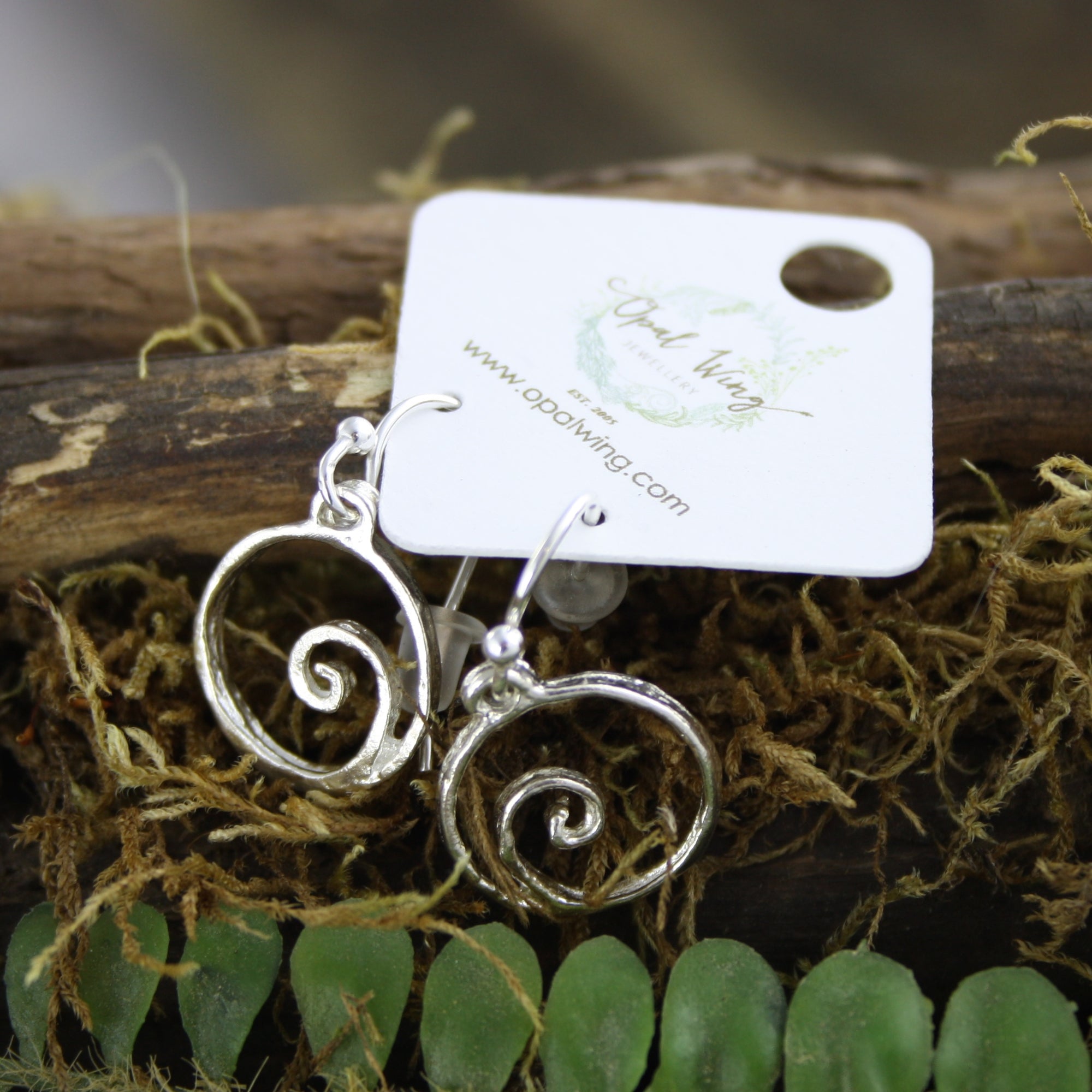 Sacred Spiral Earrings