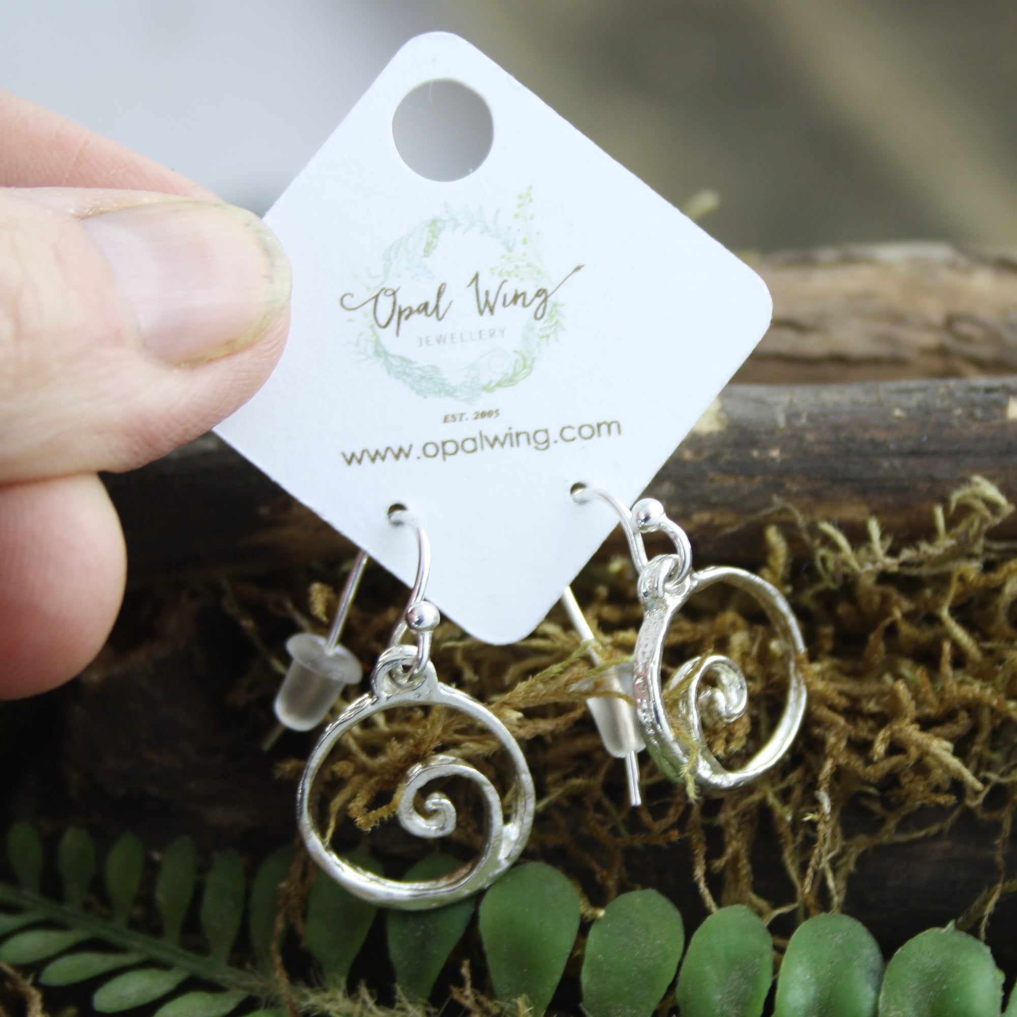 Sacred Spiral Earrings