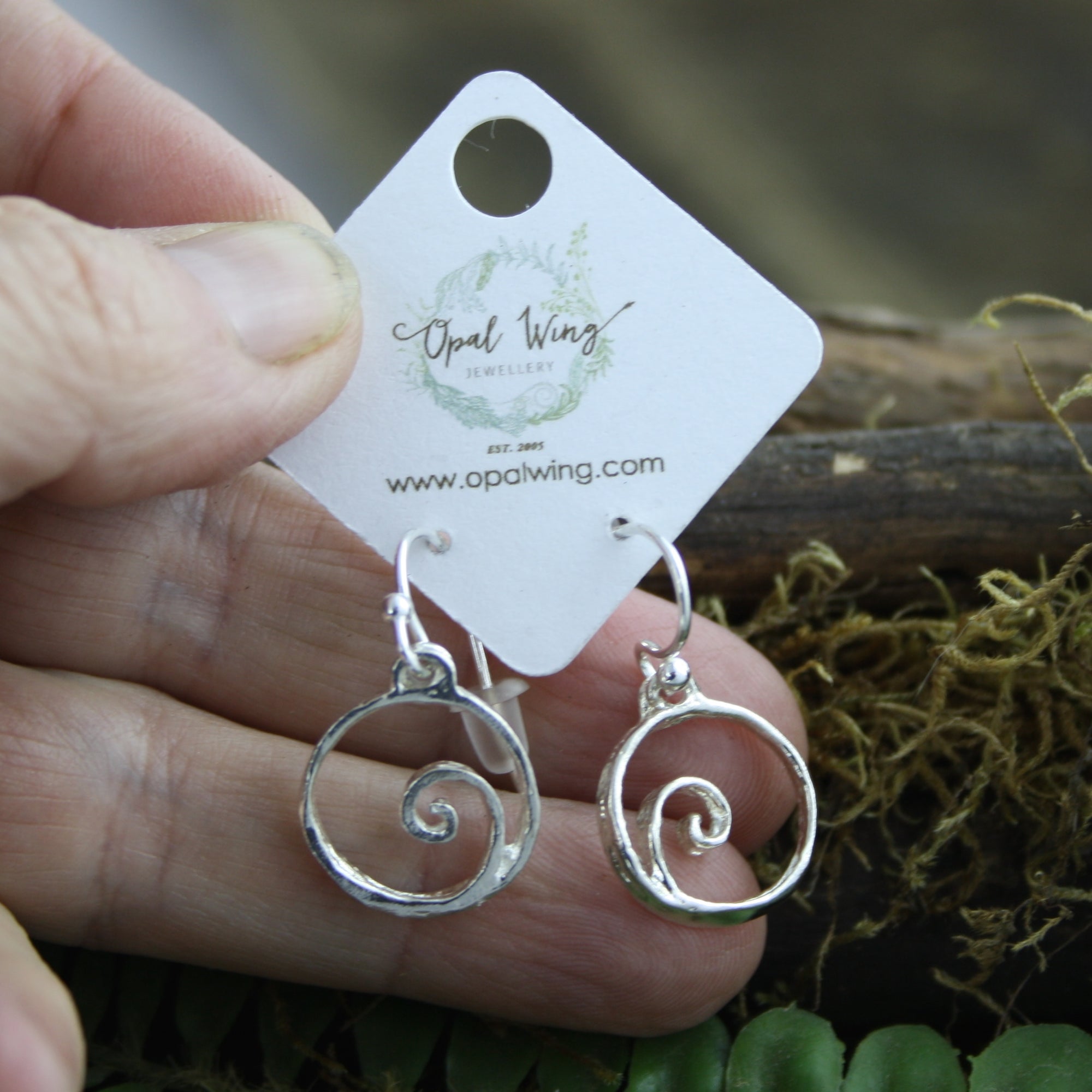 Sacred Spiral Earrings