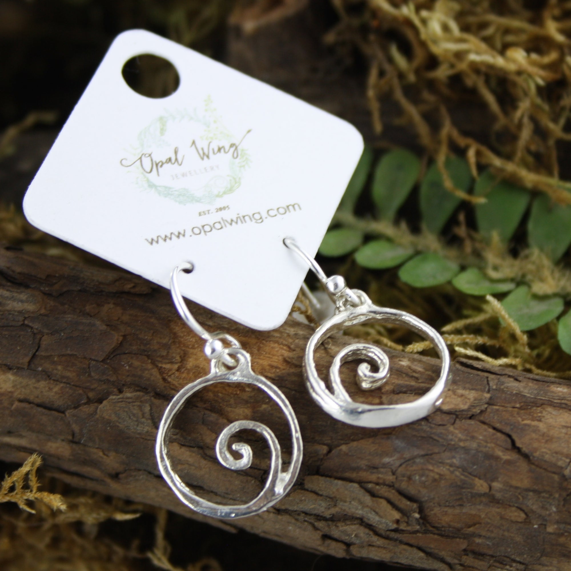 Sacred Spiral Earrings