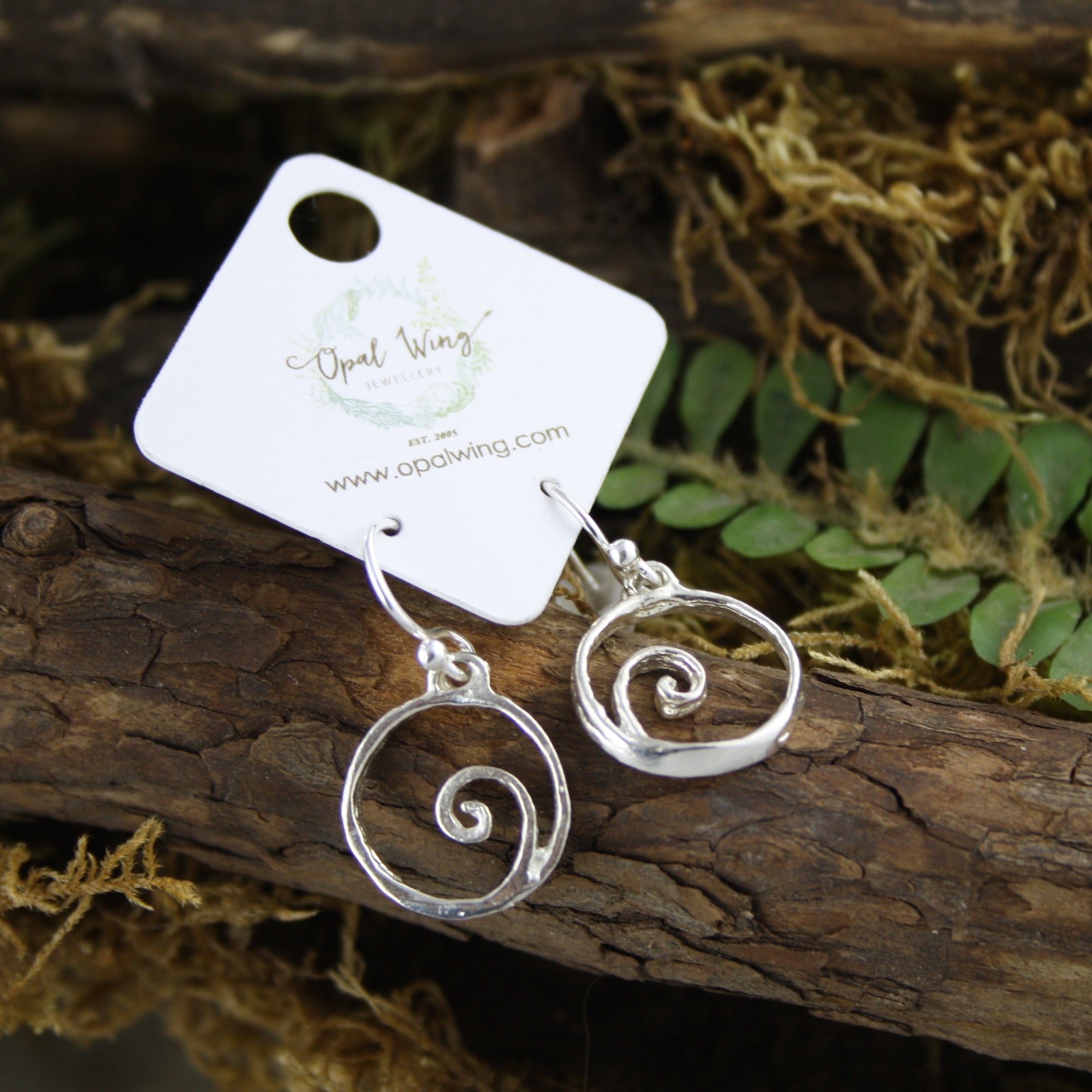 Sacred Spiral Earrings