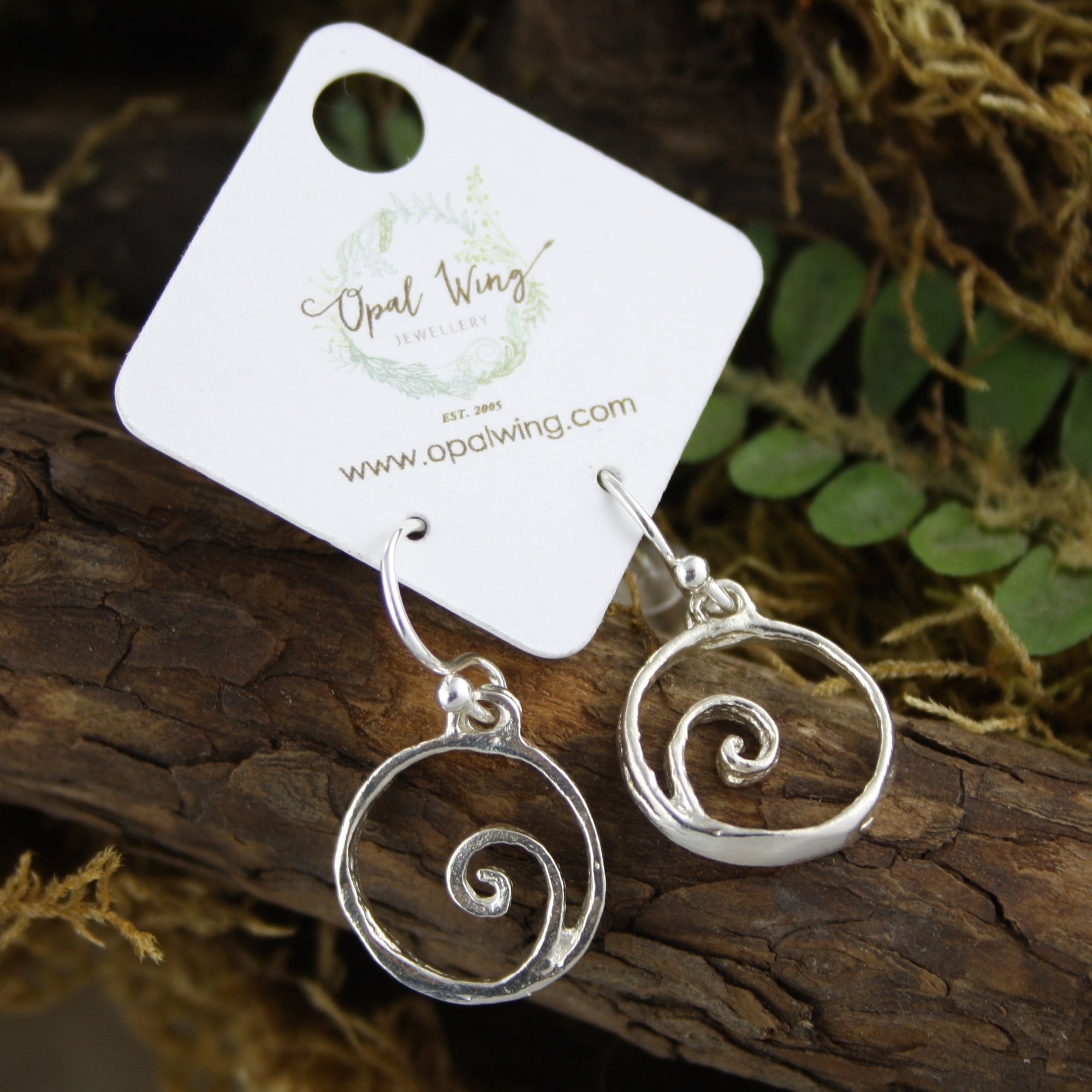 Sacred Spiral Earrings