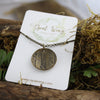 Birch Vessel Amulet in Bronze