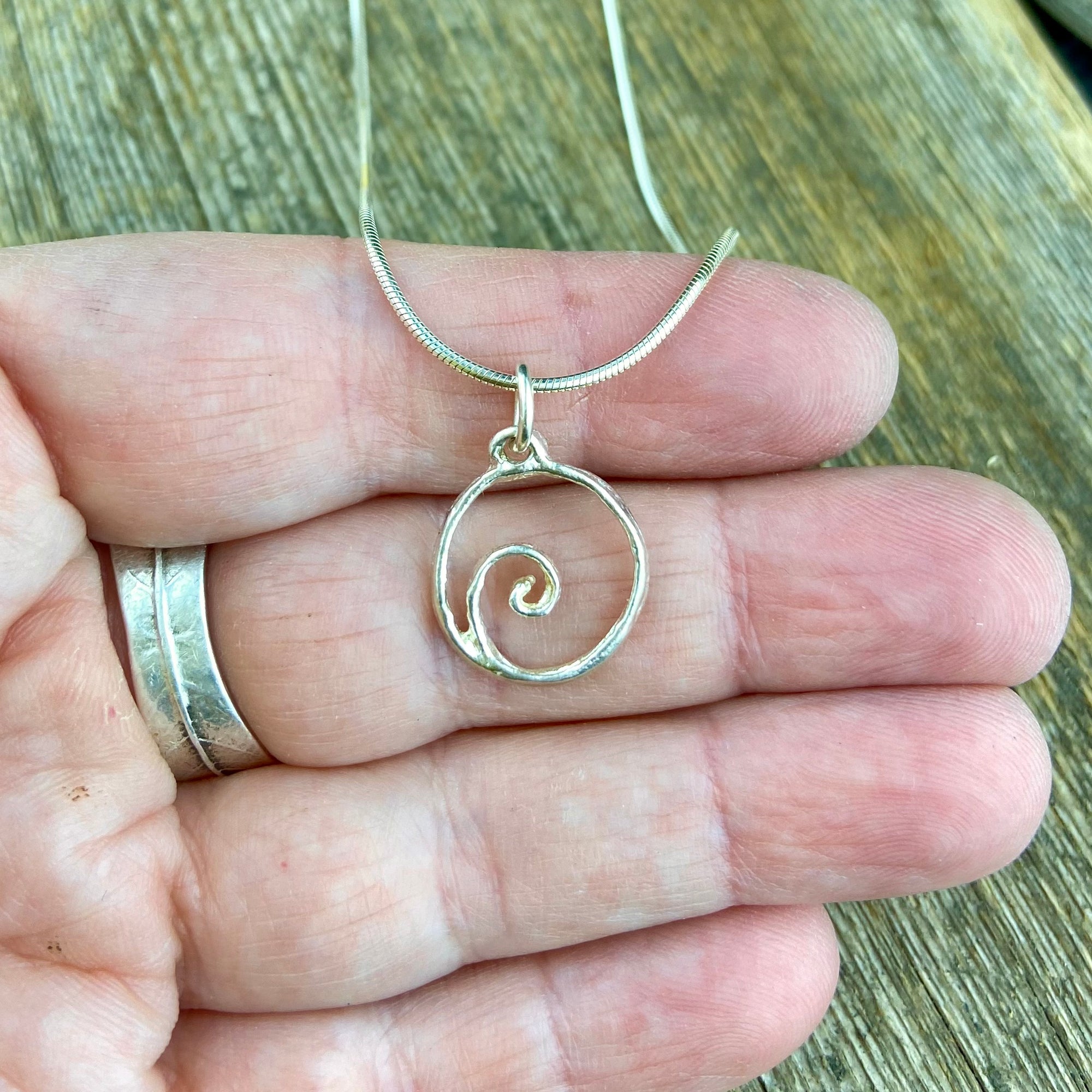 Sacred Spiral Pendant