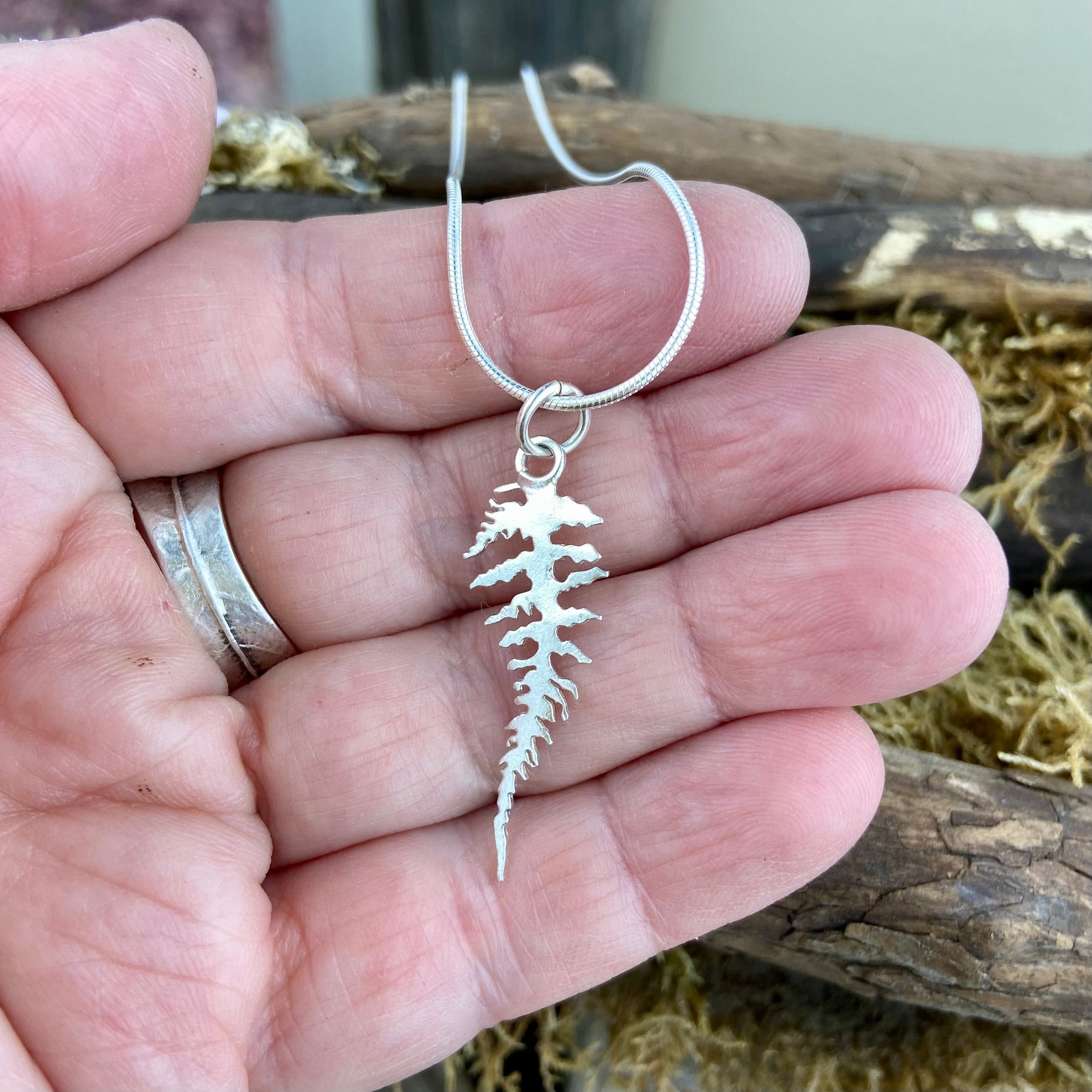Delicate Fern Pendant