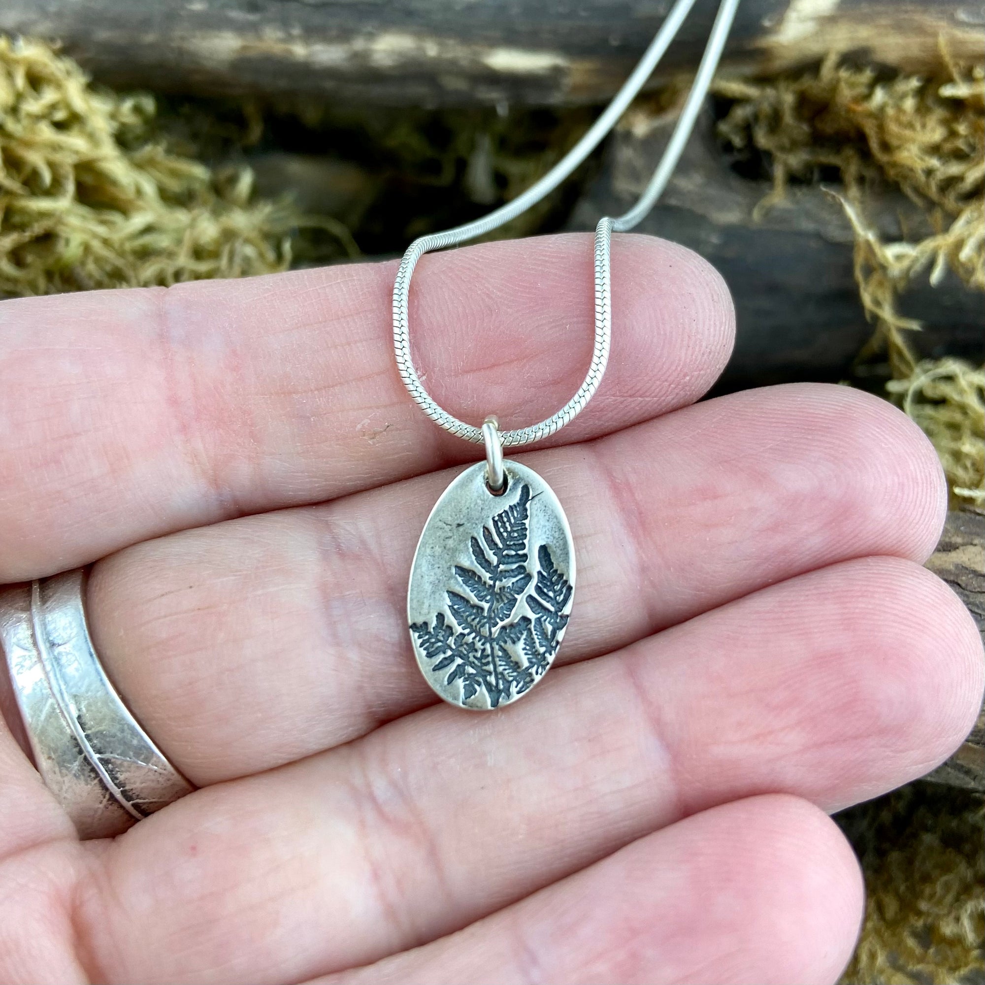 Mini Fern Pendant