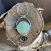 Royston Ribbon Turquoise Cedar Woodland Pendant