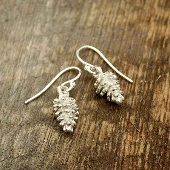 Pine Cone Earrings