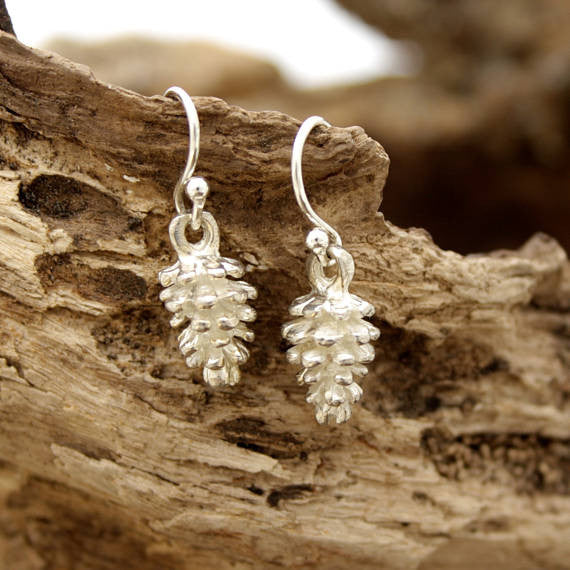 Pine Cone Earrings