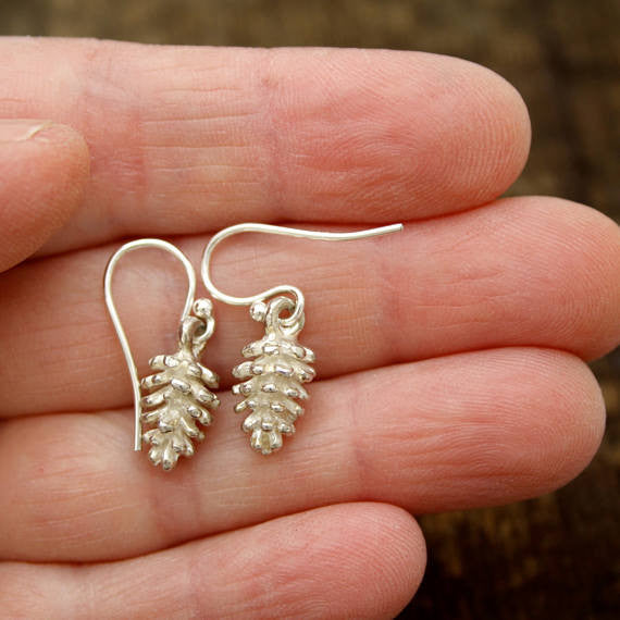 Pine Cone Earrings