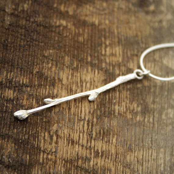 Twig necklace