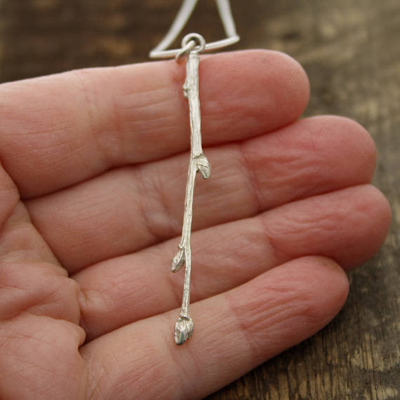 Twig necklace