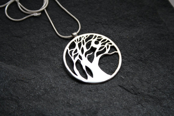 The Wind Swept Tree Pendant