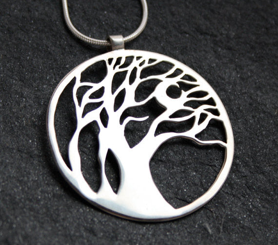 The Wind Swept Tree Pendant