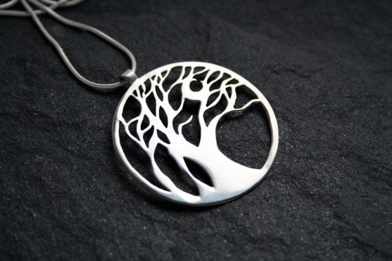 The Wind Swept Tree Pendant