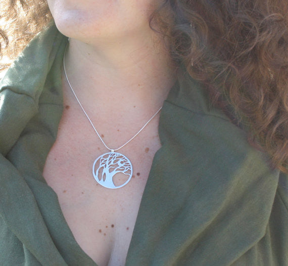 The Wind Swept Tree Pendant