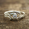 Woodland Branch Engagement Ring with Zirconian