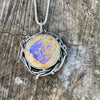 Stunning Purple Pipe Boulder Opal Pendant