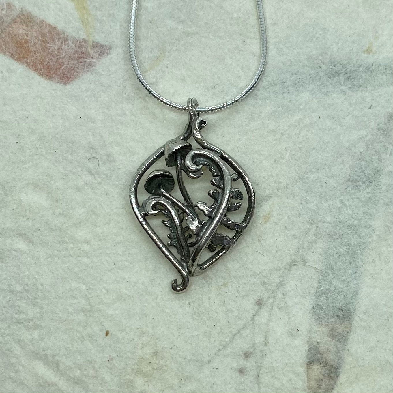 Fiddlehead Mushroom Grove Pendant