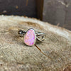 Pink/Purple Pipe Boulder Opal Elvin Ring