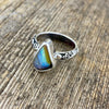 Unique Boulder Opal lace Ring