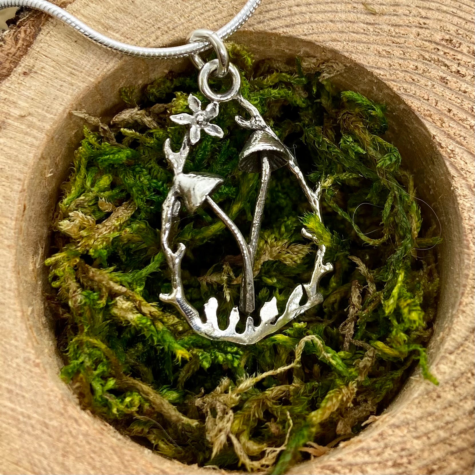 Mushroom Grove Pendant