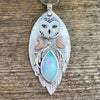 Snowy Owl moon goddess