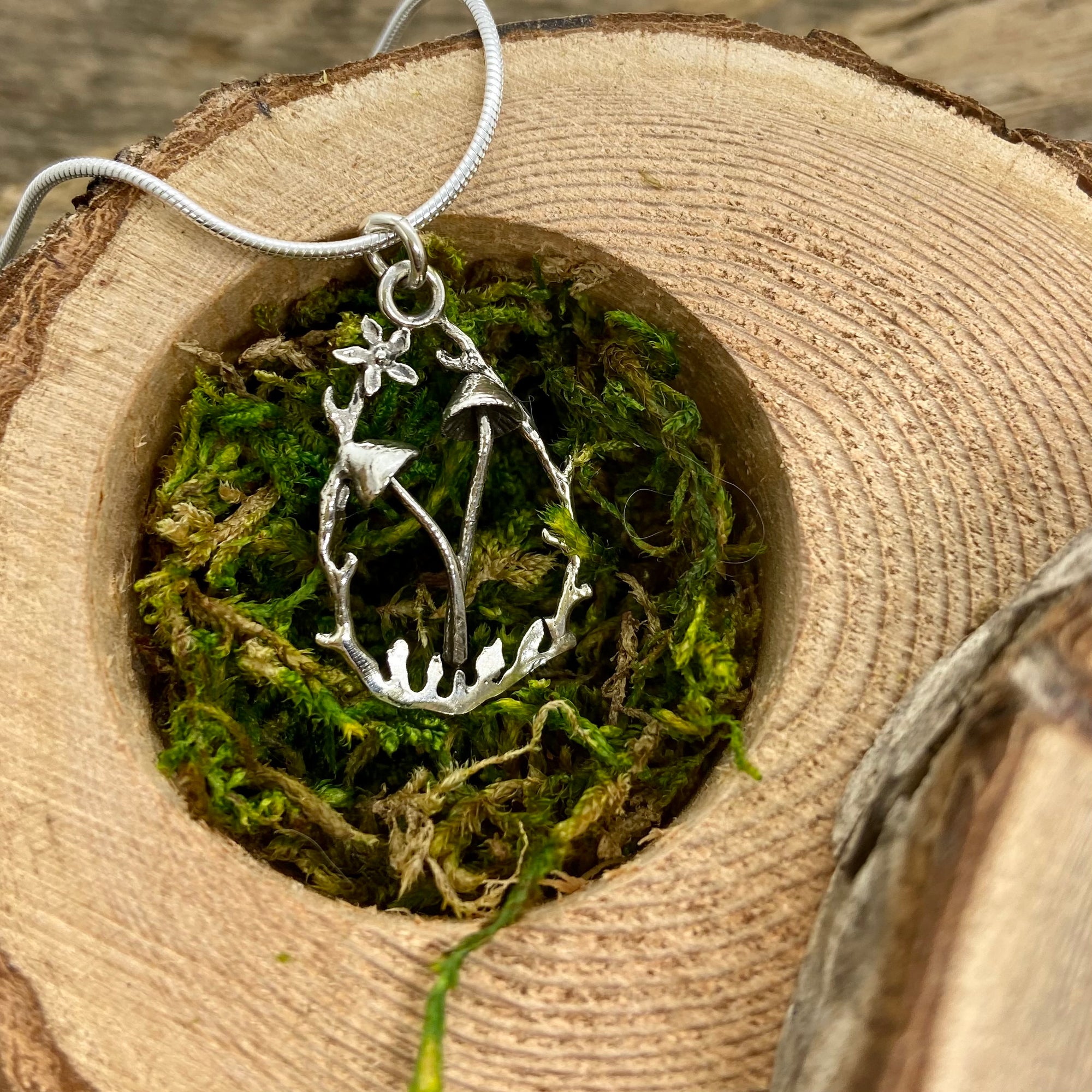 Mushroom Grove Pendant